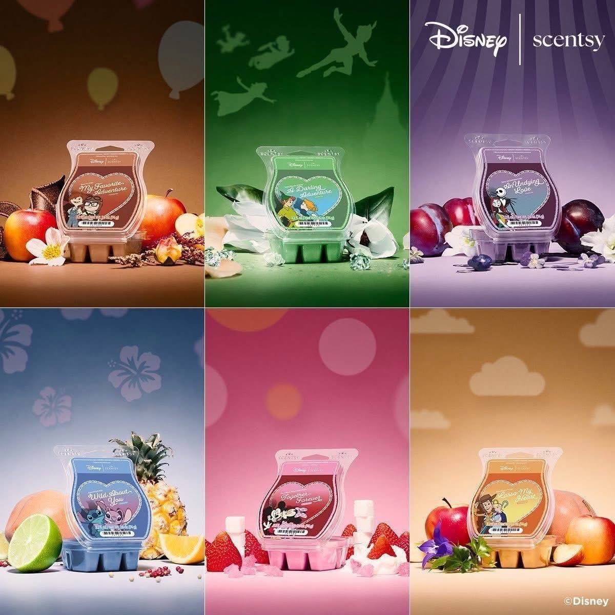 Bag yourself a bargain when you buy all 6 of our Scentsy Bars inspired by classic Disney love stories.
Carl &amp; Ellie
Jack Skellington &amp; Sally
Mickey &amp; Minnie
Peter Pan &amp; Wendy
Stitch &amp; Angel
Woody &amp; Bo Peep

Available 8pm tomorrow (Monday)

cosyglow.scentsy.co.uk/shop/c/45978/d…