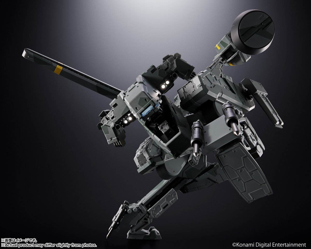 VideoArtGame's tweet photo. Metal Gear REX figure (Metal Gear Solid) https://t.co/hhU4KMKAeg