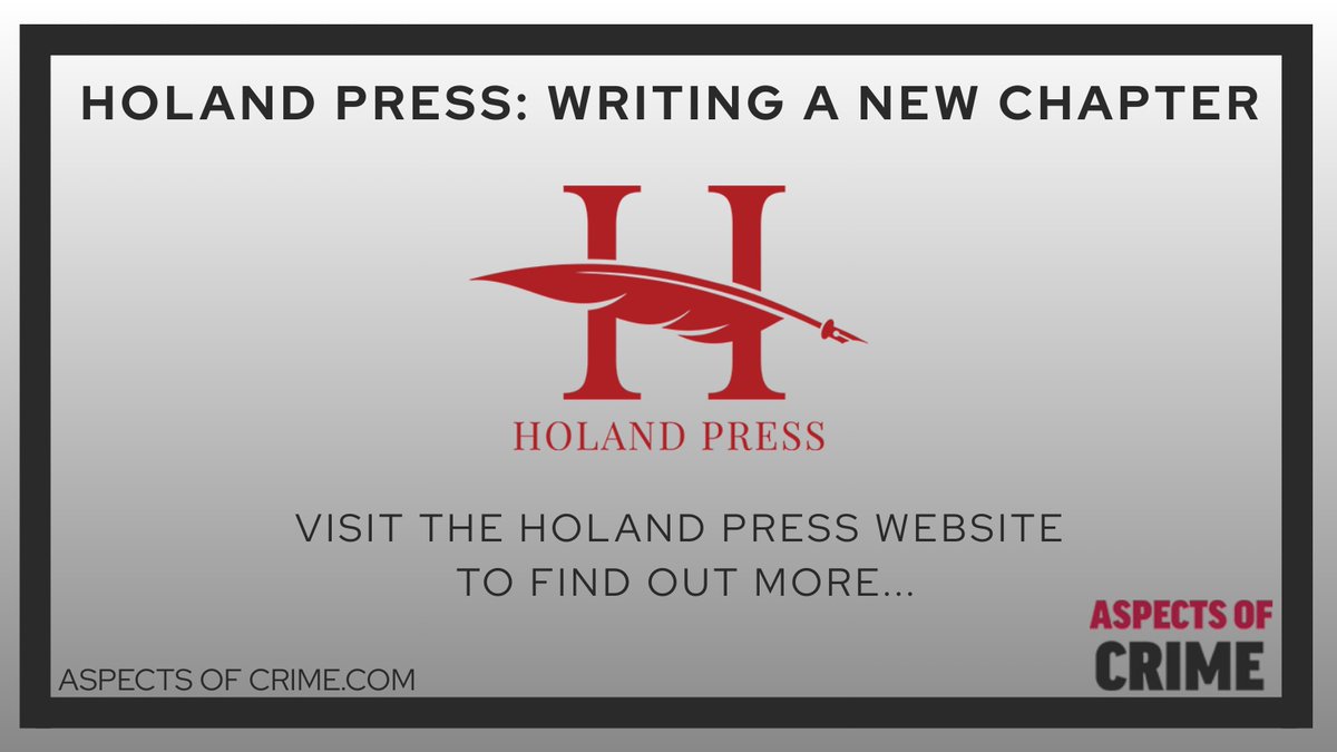 aspectsofcrime's tweet image. Holand Press: Writing a New Chapter
aspectsofcrime.com/holand-press-w…

Visit the Holand Press website to find out more about new books and authors…
holandpress.com

#indieauthors #amediting #publishingnews