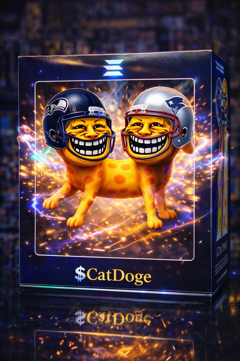#SuperBowlLX Giveaway 📢

25$ in $CatDoge

How to enter :

1. Follow <a href="/TrollCatDoge/">CatDoge</a> 
2. Predict what team is winning today below 
3. Drop your SOL address ⬇️ 

One random winner 🏆 

Make sure you're notifications are on.. you won't want to miss whats coming. 

🐈🐕🧬