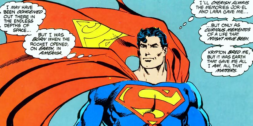 SupermanVerse's tweet photo. @julezeater As individual places yes. Krypton looks more interesting because it’s more advanced world than a mere farm on Earth. However The Kent Farm is where Superman’s heart is. His whole personality and core values were born there. https://t.co/L2fQI3DK2X