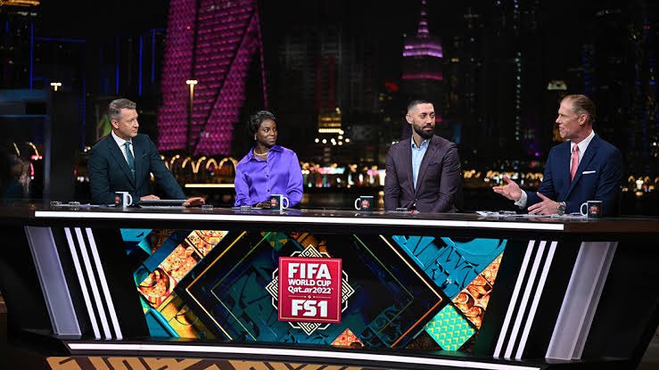 But also quite happy to take a seat at the men’s World Cup pundit table? Denying the “100 something capped players” their chance?