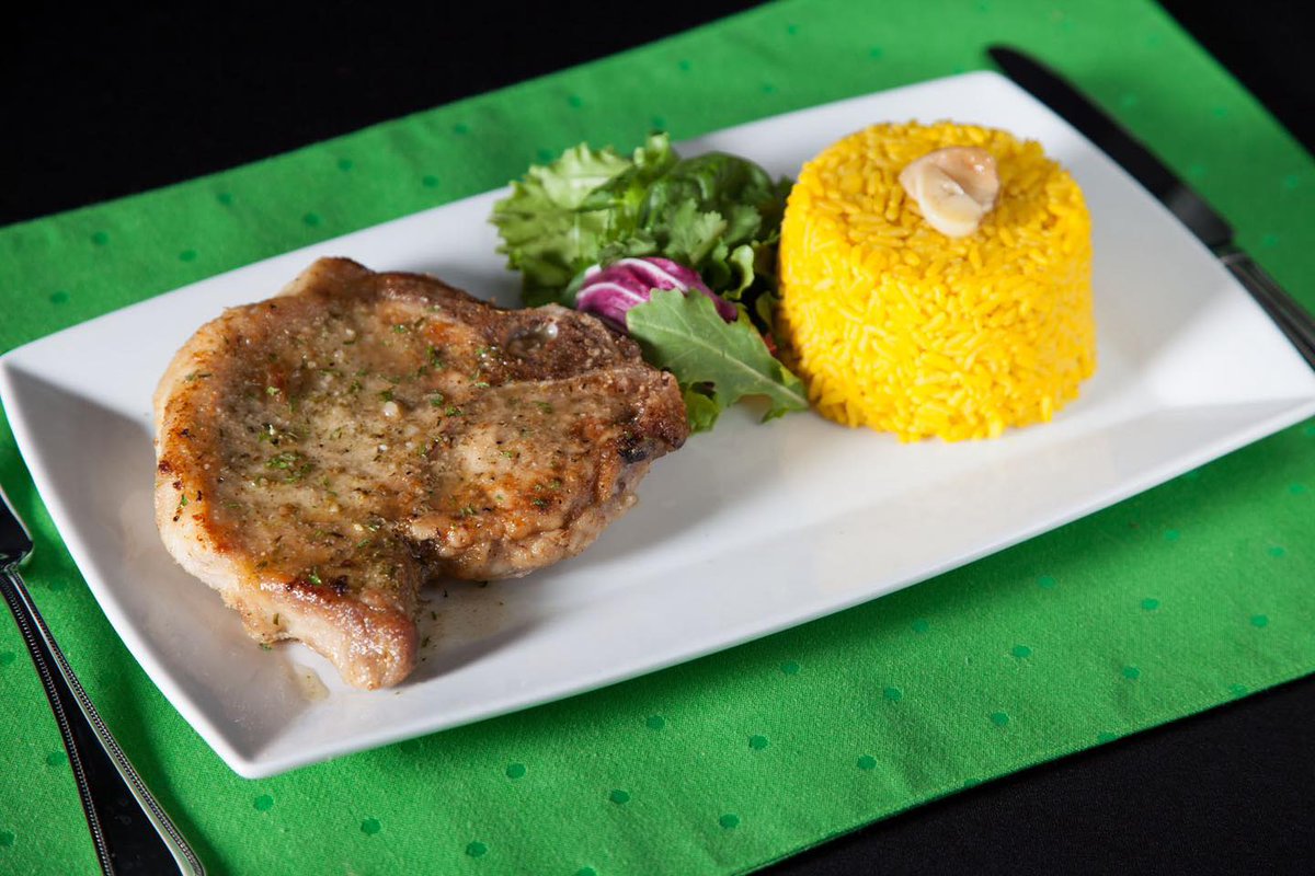 MarlissProducts's tweet photo. Marliss Yellow rice with Mojo Pork chop recipe is Amazing! Find Here @ https://t.co/HLLlxfBfiA #Yellowrice #spanishrice #arrozamarillo #Arroz #Pork #pernil https://t.co/SrbYKg9UO0