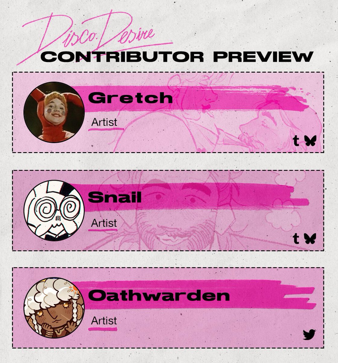 Disco Desire Zine tweet media