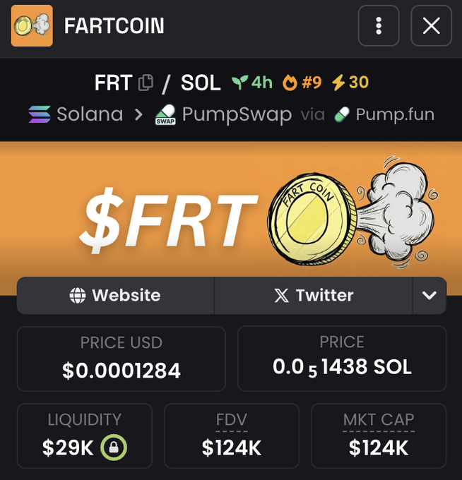 engin00006's tweet photo. $FRT just hit #9 on Dexscreener  
CA:CCBQzwc2Jp2Zs9PCLogdKBes8h9eHJUbeLUAckijpump https://t.co/1HSTGCpb7A