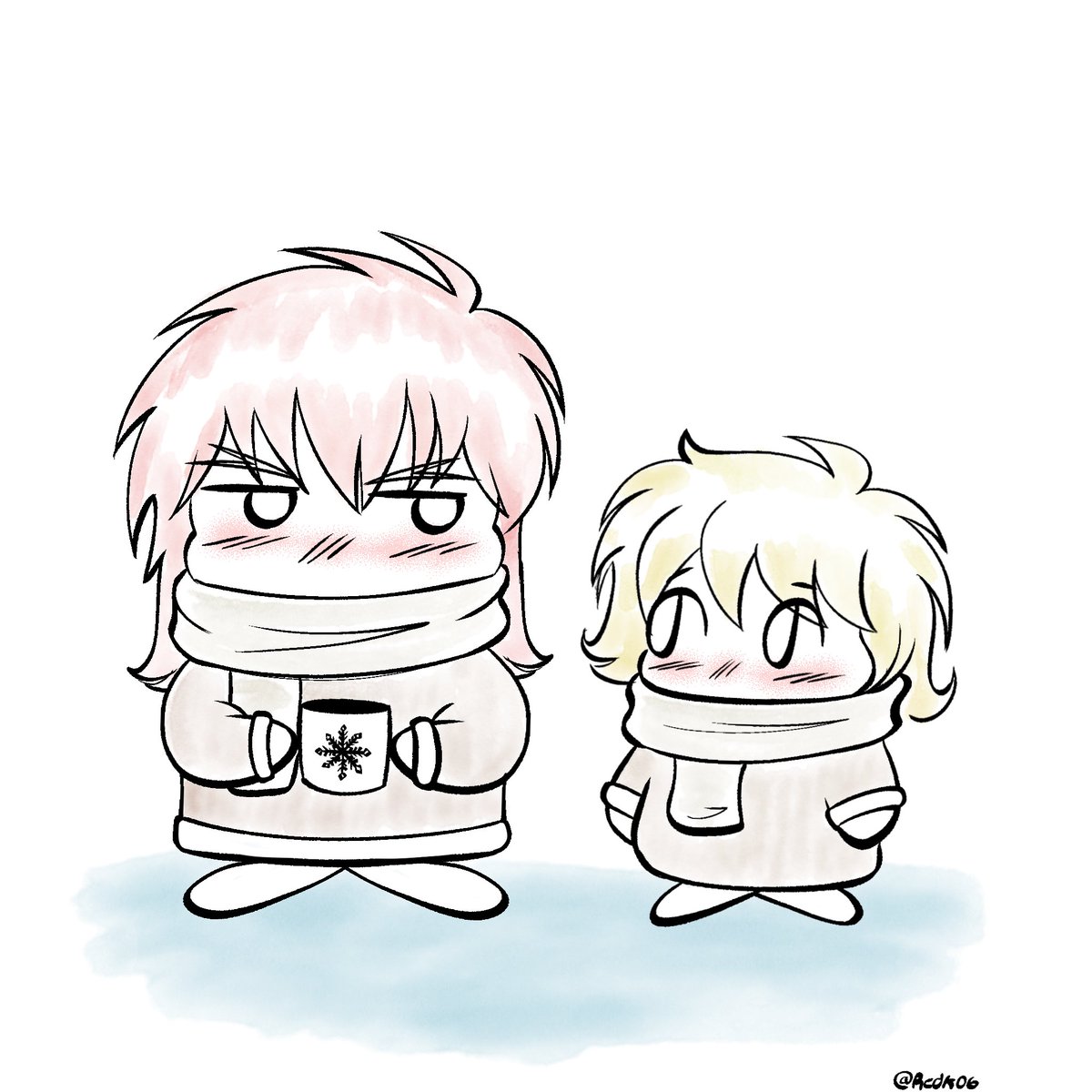 First time drawing Camus :3
#AquariusCamus #CygnusHyoga #水瓶座のカミュ #白鳥星座の氷河 #SaintSeiya #聖闘士星矢