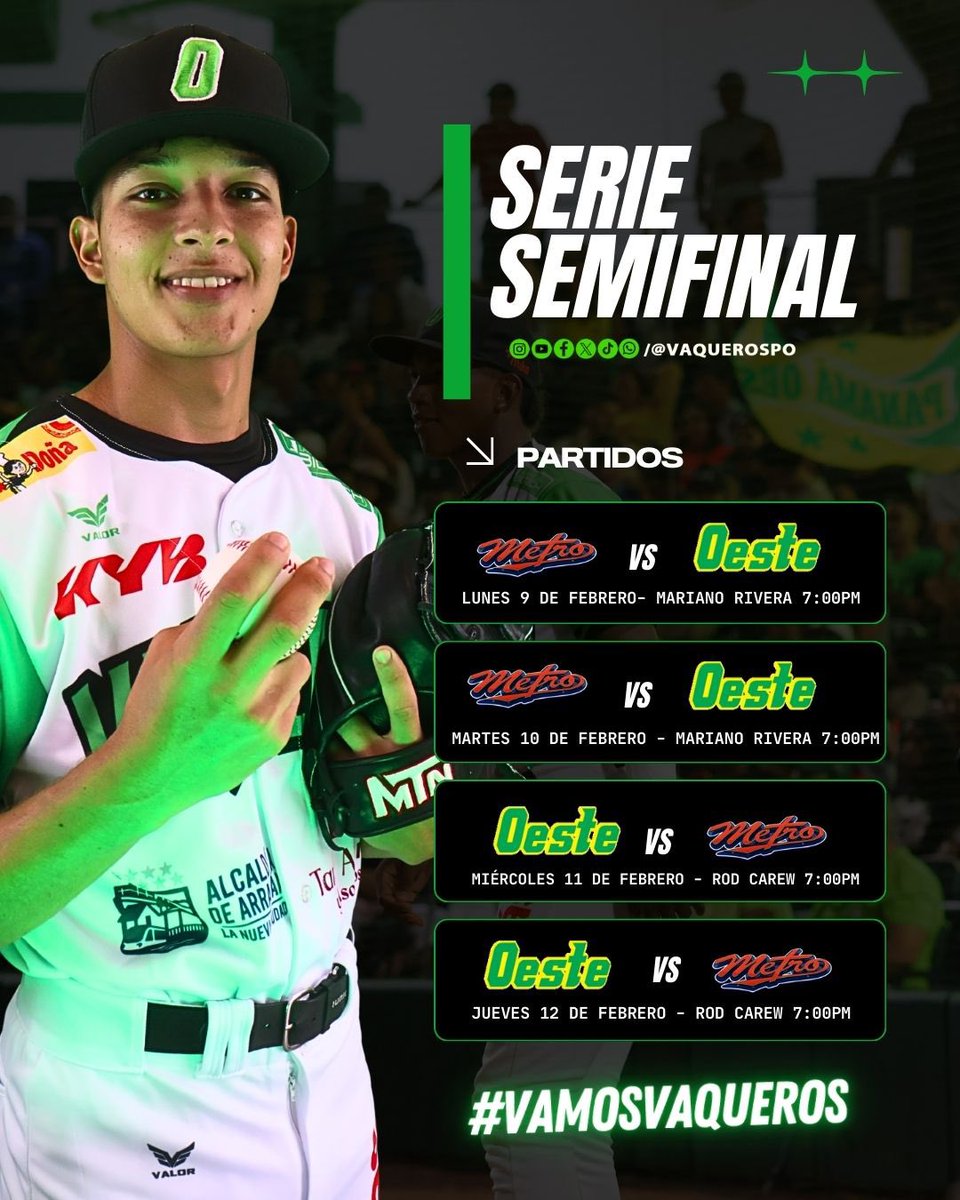 Vaqueros de Panamá Oeste tweet media