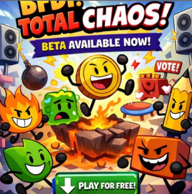 diamiguy's tweet photo. BFDI: TOTAL CHAOS — BETA IS LIVE! 🎮Chaotic mini-games, betrayals, voting, and object-show energy await! 👉 Play for FREE!BFDI: TOTAL CHAOS — BETA IS LIVE! 🎮Chaotic mini-games, betrayals, voting, and object-show energy await! 👉 Play for FREE!BFDI: TOTAL CHAOS — BETA IS LIVE! 🎮 https://t.co/D3OXiDMHPb