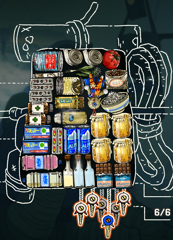 TheDanielMat's tweet image. A neat bag leads to a neat climb.
Thanks for the inventory system, @TheGameBakers.