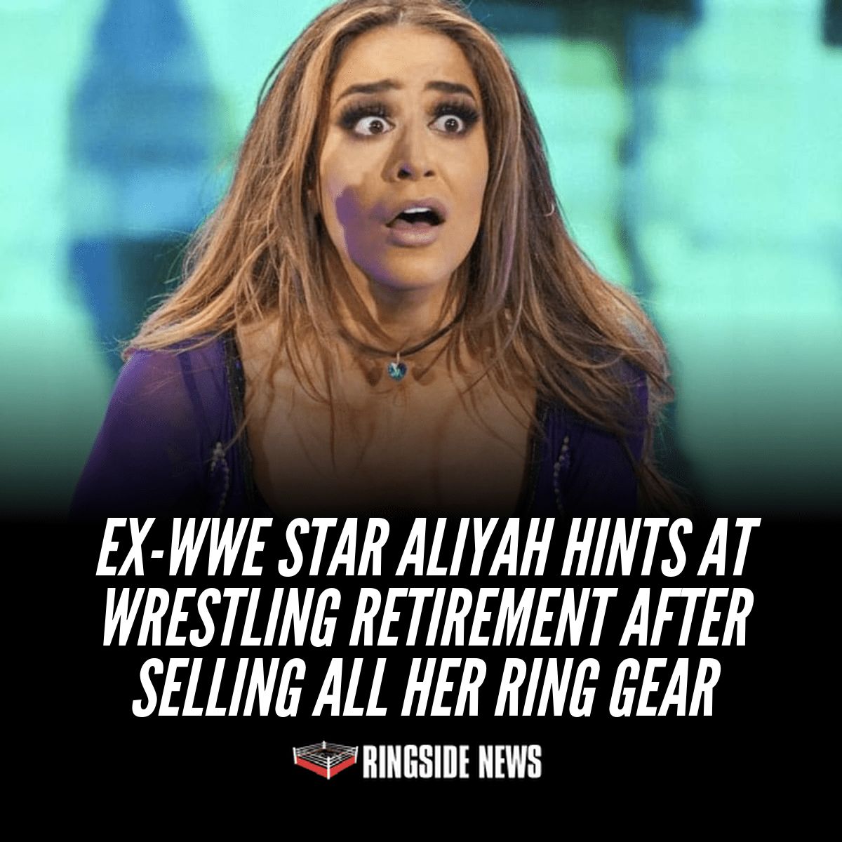 ringsidenews_'s tweet photo. Ex-WWE Star Aliyah Hints at Wrestling Retirement After Selling All Her Ring Gear https://t.co/o0WGpOfwvf https://t.co/A1bUcUJnjq