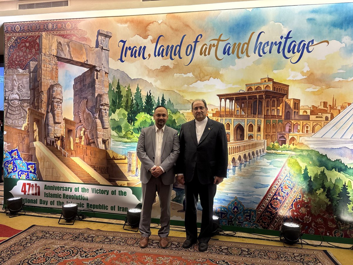 SalauddinYousuf's tweet photo. 47th Anniversary of the Victory of the Islamic Revolution of Iran. https://t.co/pddyFvLrd5