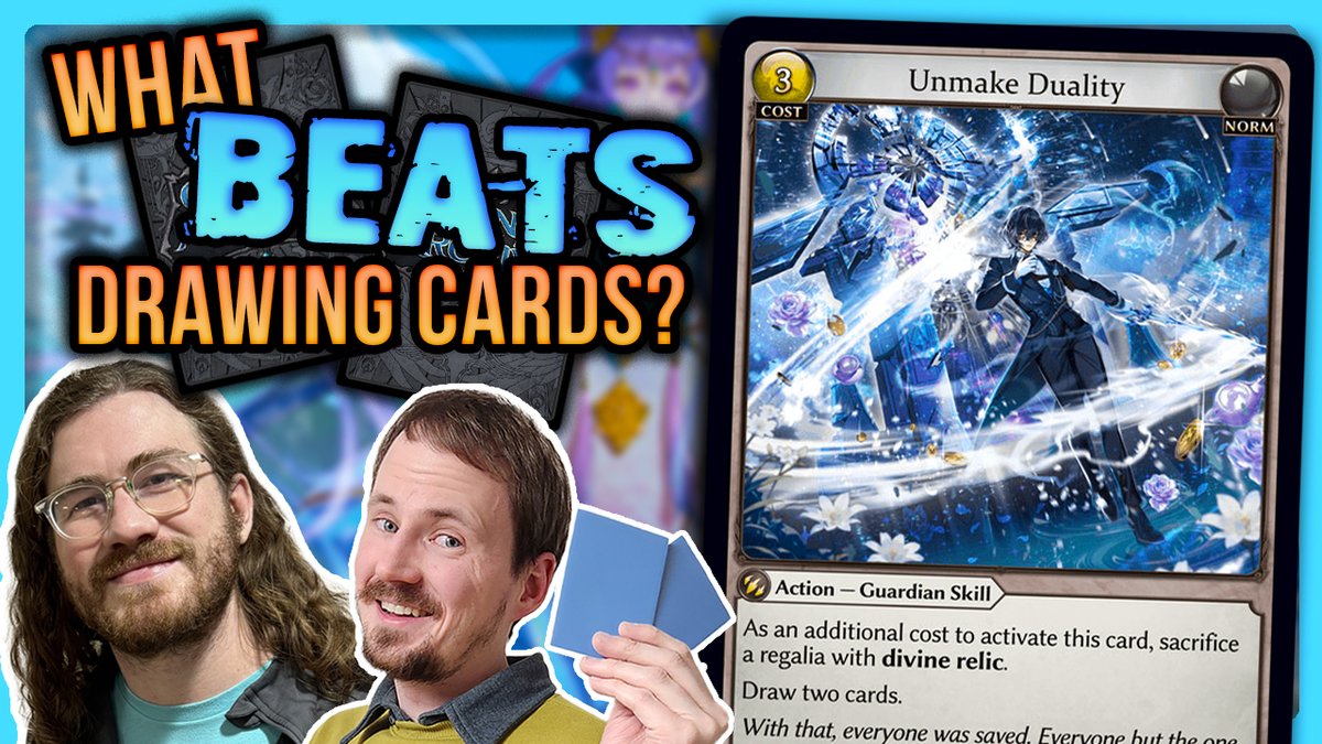 The World Champ RETURNS in the newest episode of Rec Step: A <a href="/grandarchivetcg/">Grand Archive TCG</a> Podcast!

Drawing Cards is HOT right now! Should you be doing it, too? (Probably?) Let's talk about the new strategies that performed in London!
🔗
youtu.be/chtfp-kxsgE