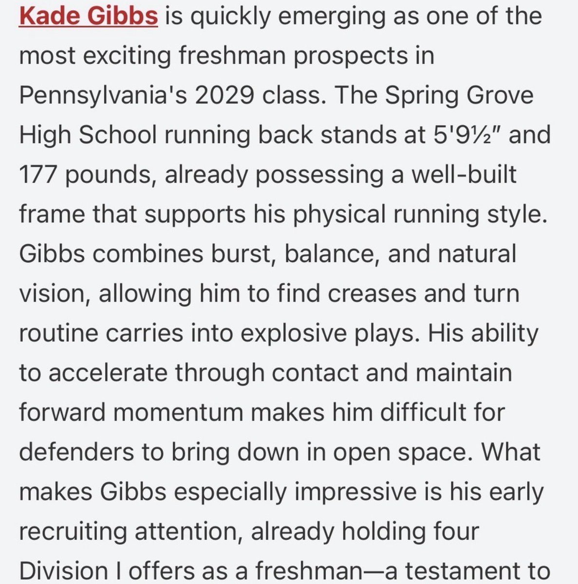 Kade Gibbs tweet media