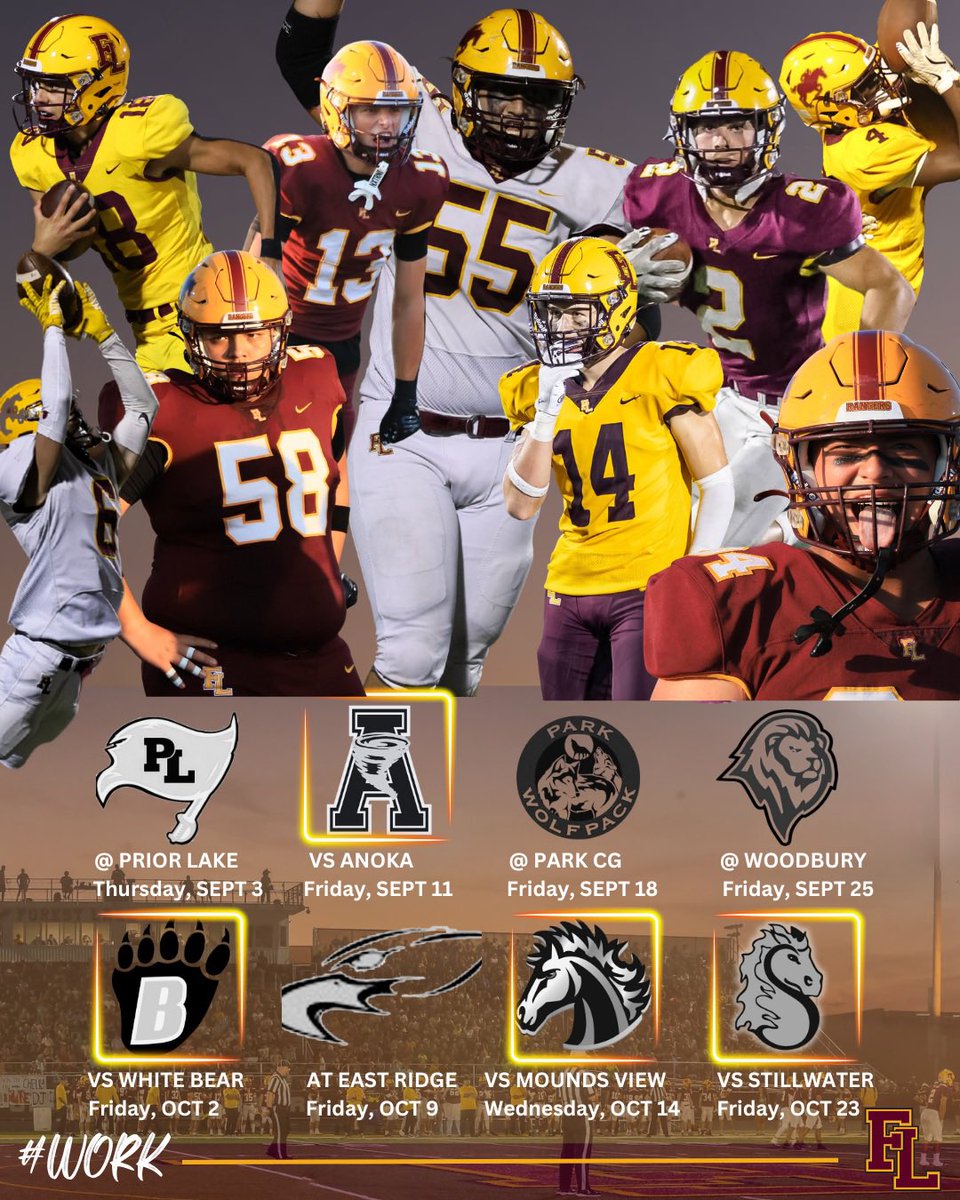 Forest Lake Rangers Football tweet media