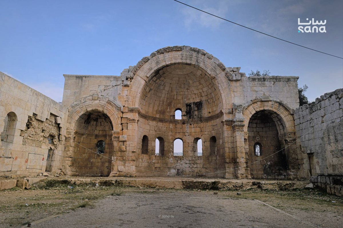 QalaatAlMudiq's tweet image. #Syria: St. Simeon, a Byzantine-era site in the NW. #Aleppo countryside.