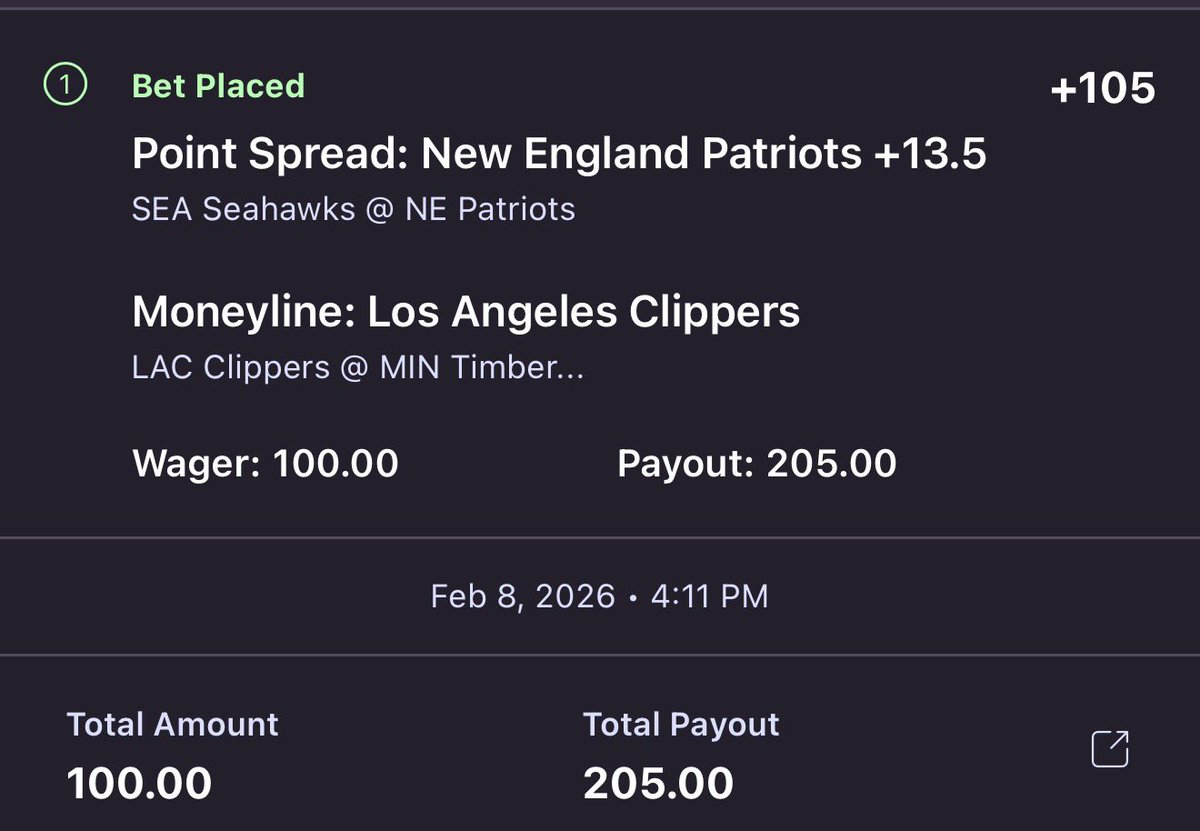 Another NBA x SuperBowl Live bet

For those who can’t bet on Sportbooks, #OnyxOdds is for YOU ‼️

USE CODE -> BANESQUAD  DEPOSIT $10 &amp; GET $100 IN Bonus Credits

▫️PLAYER PROPS, TOTALS &amp; SPREADS

Sign Up Link Below ⬇️ ( Code BANESQUAD )

click.onyx-tracking.com/track/adb27f0a…