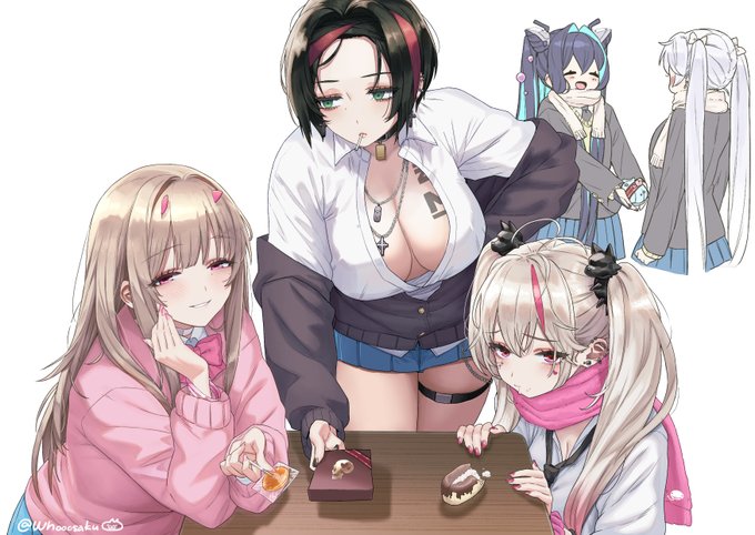 エキゾチックのバレンタインデー
クロウ「このチョコの始末をどうするか見物だな」
バイパー「放課後あの教室で待っててね♡」
ジャッカル「隊長から貰ったエクレアだけど、あげるよ…」 