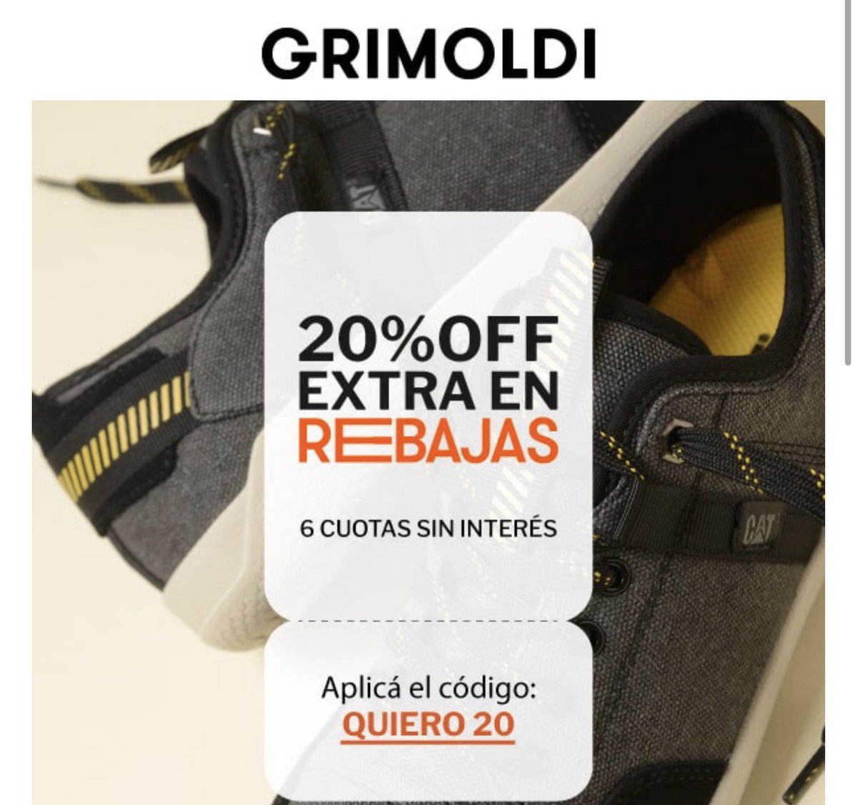 tbdescuentos's tweet image. Cupones extras!

#grimoldi #cupon #descuentos #oferta