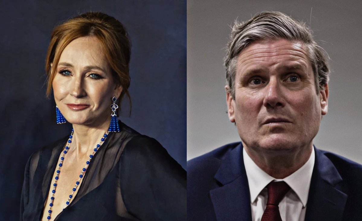Inevitablewest's tweet image. 🚨BREAKING: JK Rowling demands Keir Starmer is REMOVED as PM over his refusal to protect British women and girls:

"From his newfound concern for victims of Mandelson's bestie to whether women can have penises and his U-turn on the Rotherham grooming gangs enquiry. Starmer out!"