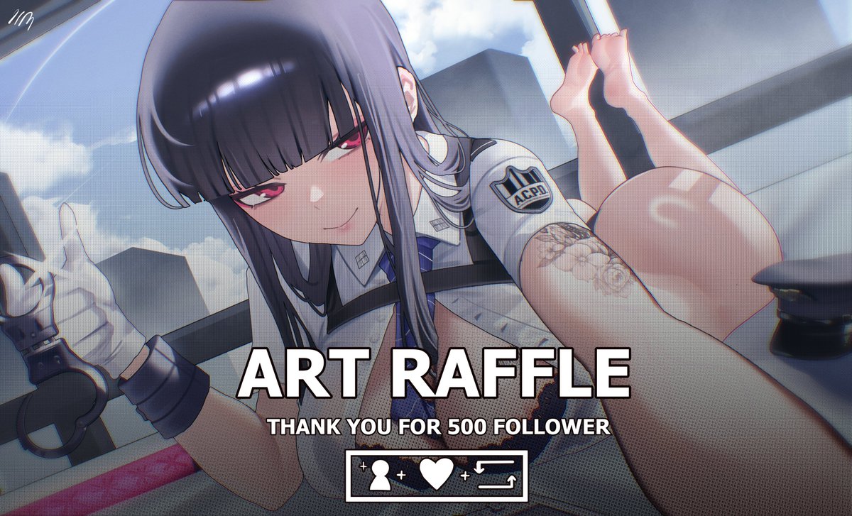 🌟Art Raffle 
Thank you for 500 Followers! 
1 Winner receives a Bust-up illustration! 🥰

Rule to enter : 
✅Follow + RT + Like  
✅Comment your OC / png  (Optional)    💚

Ends on Feb 14th 
It's a little gift to thank you for your support!

Goodluck!! ❤️🧡💛💚💙💜

#artraffle
