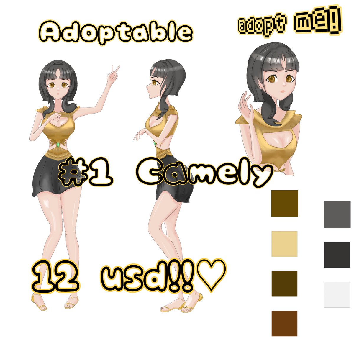 BlogCesi's tweet image. Hi!!! I have a adoptable and this is my first in only 12 USD. I will be giving all her details and will be giving the buyer the photos separately .

#adoptable #adoptables #AdoptMe #Adoption 
#animefigure #AnimeStyle