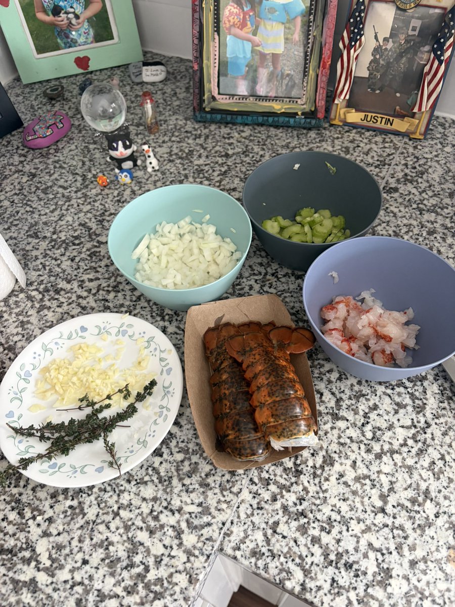 Time for a superbowl lobster bisque!