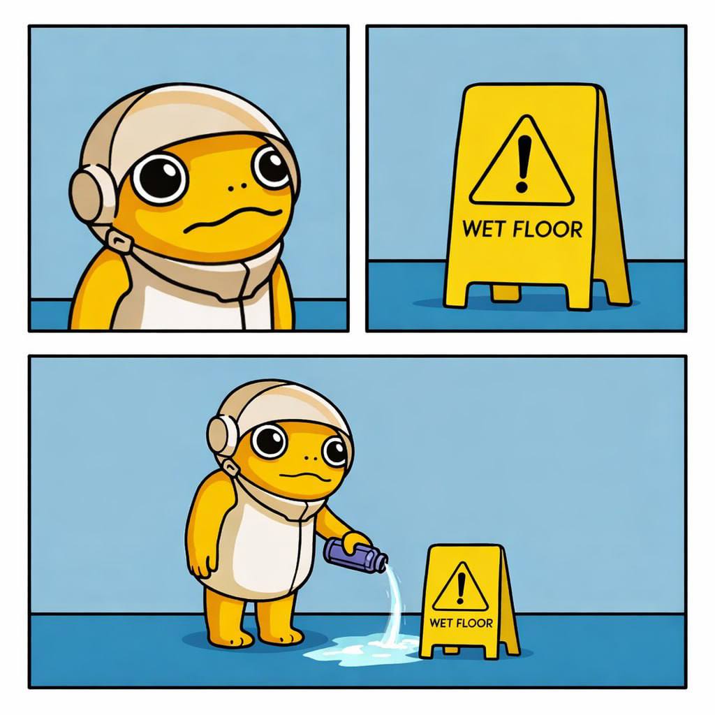 TurboToadToken's tweet photo. Always follow the signs 😁🐸 $TURBO https://t.co/jyDChsJMTG