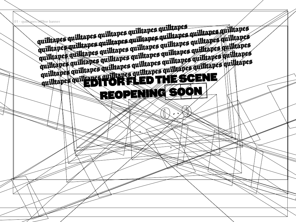 quilltypes's tweet photo. behind the scenes (my project is a mess) https://t.co/hS8Ez7z9vN