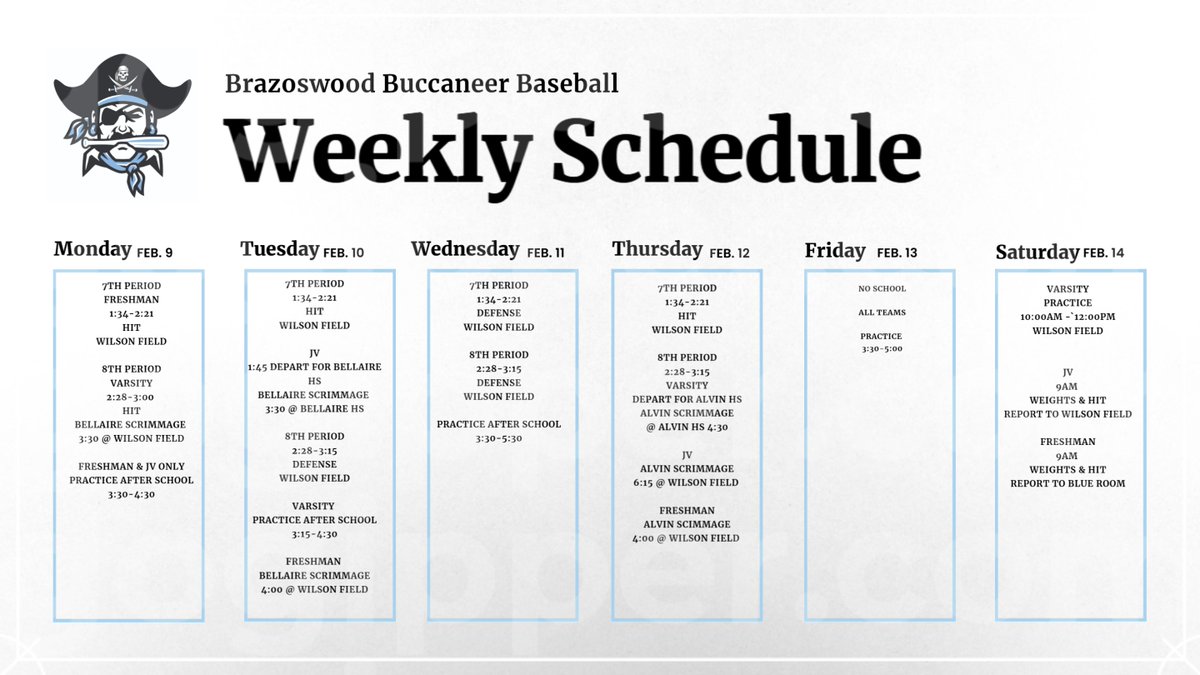 Brazoswood Baseball tweet media