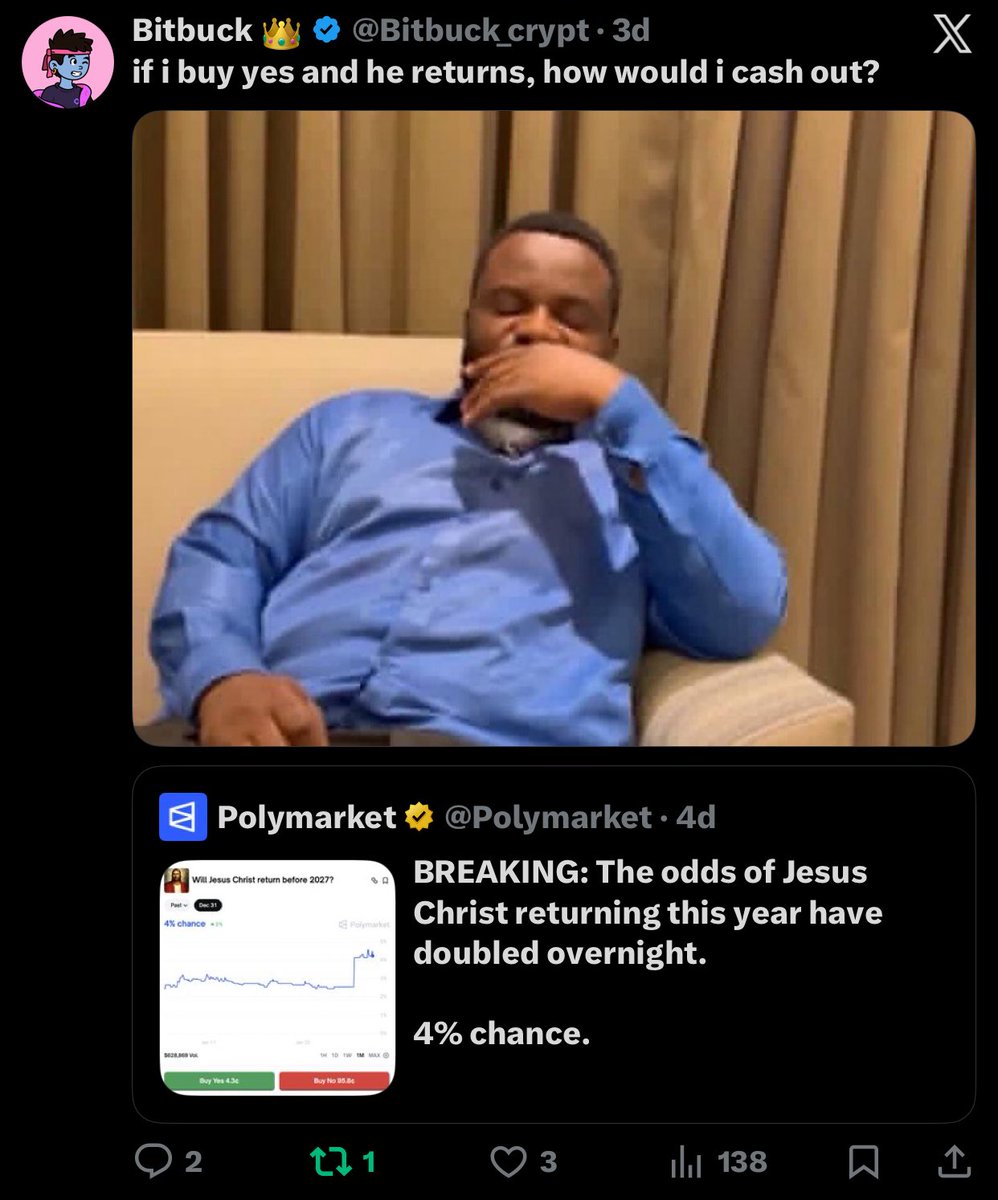 Bitbuck_crypt's tweet image. i’m still asking how he’d cash out if it actually happens