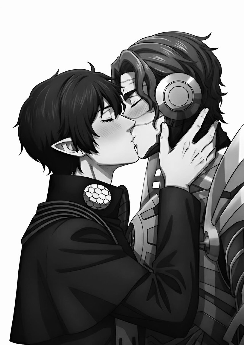 Tesla adora los besos de Beel 😙

[Dinámica luz x oscuridad 🟡⚫️]

#nikobeel #tesbeel #テスブブ #RecordofRagnarok