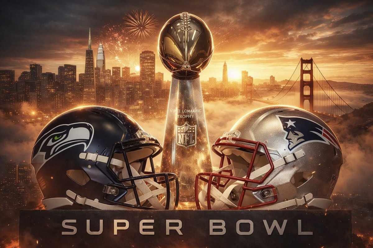 About that time. Go Hawks! 🔵🟢🏆

#Seahawks | #SuperBowlLX