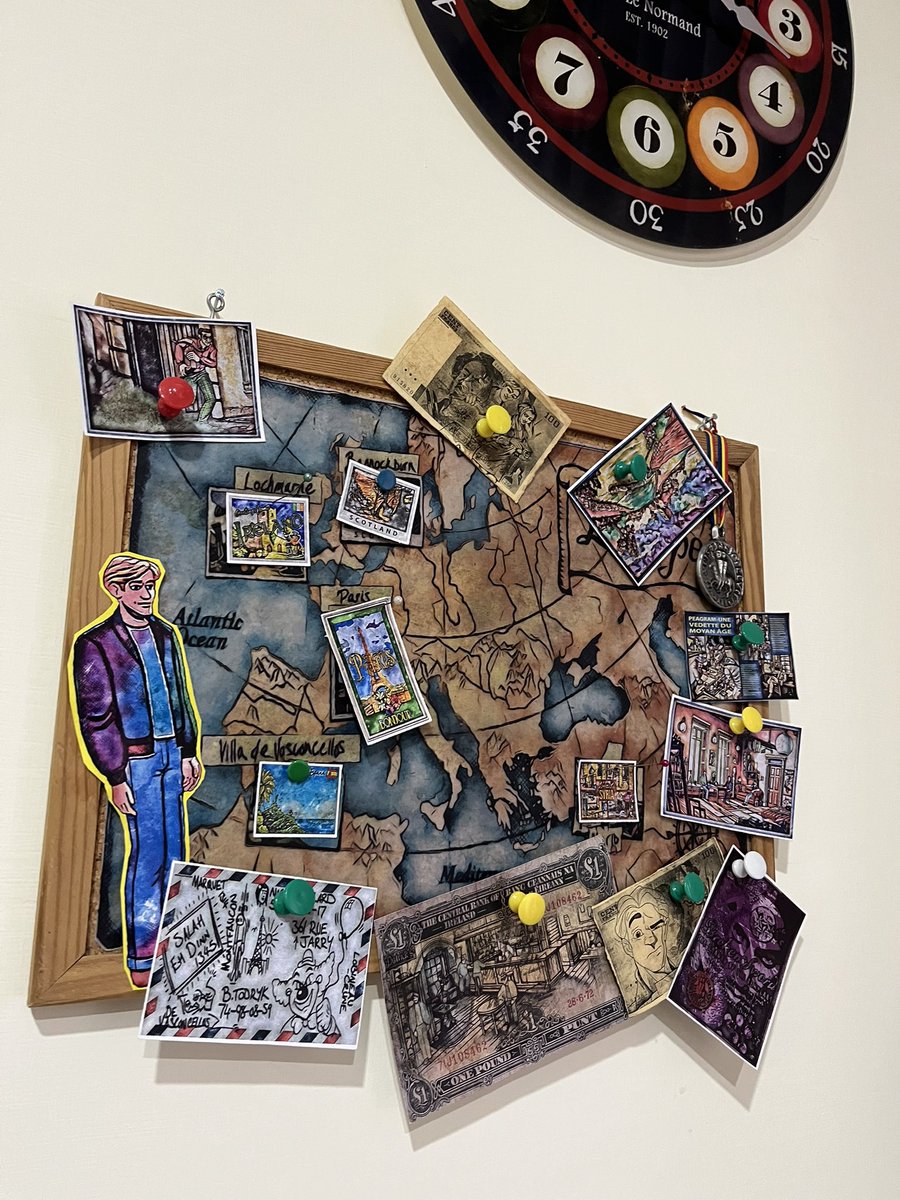 I was finally able to update the European map with national labels…❤️😄 #BrokenSword