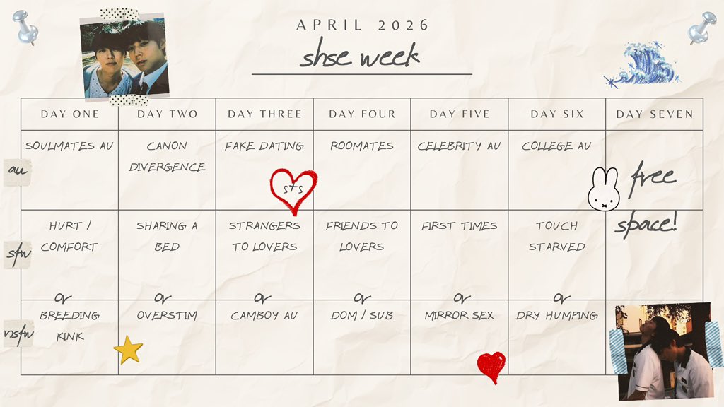 shse week 2026 🤎 tweet media