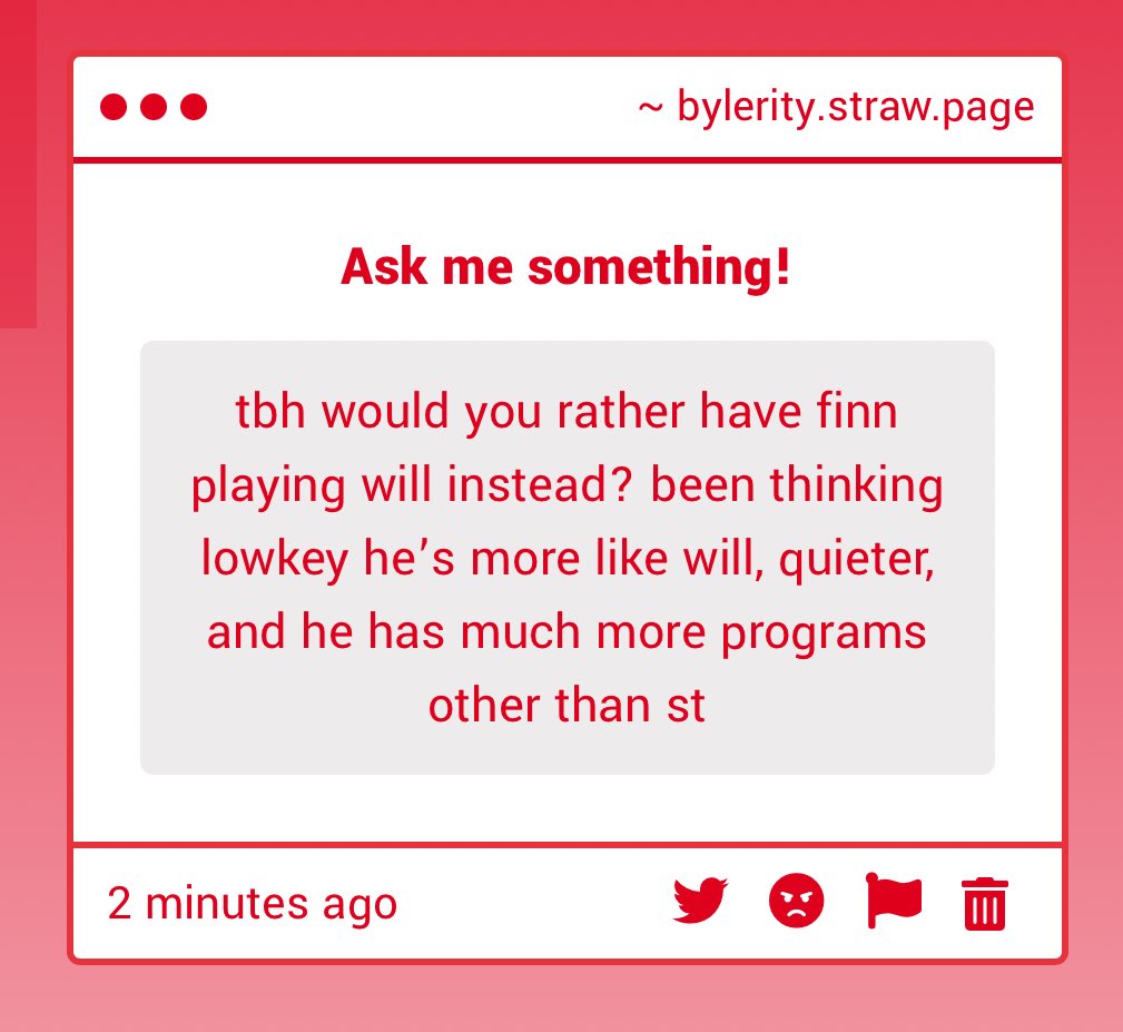 bylerity's tweet image. no? 😭