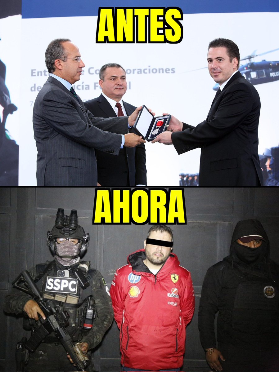 Antes les daban medallitas, ahora si la haces te vas a la cárcel.

Insisto, México se está transformando para bien.