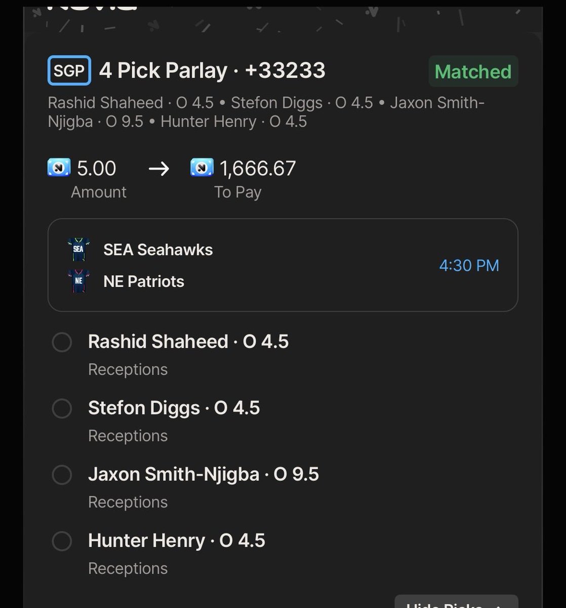 SeantheOne111's tweet photo. #SuperBowl if this hits I’m sending someone who likes this tweet $250 https://t.co/gVId8oqk2R