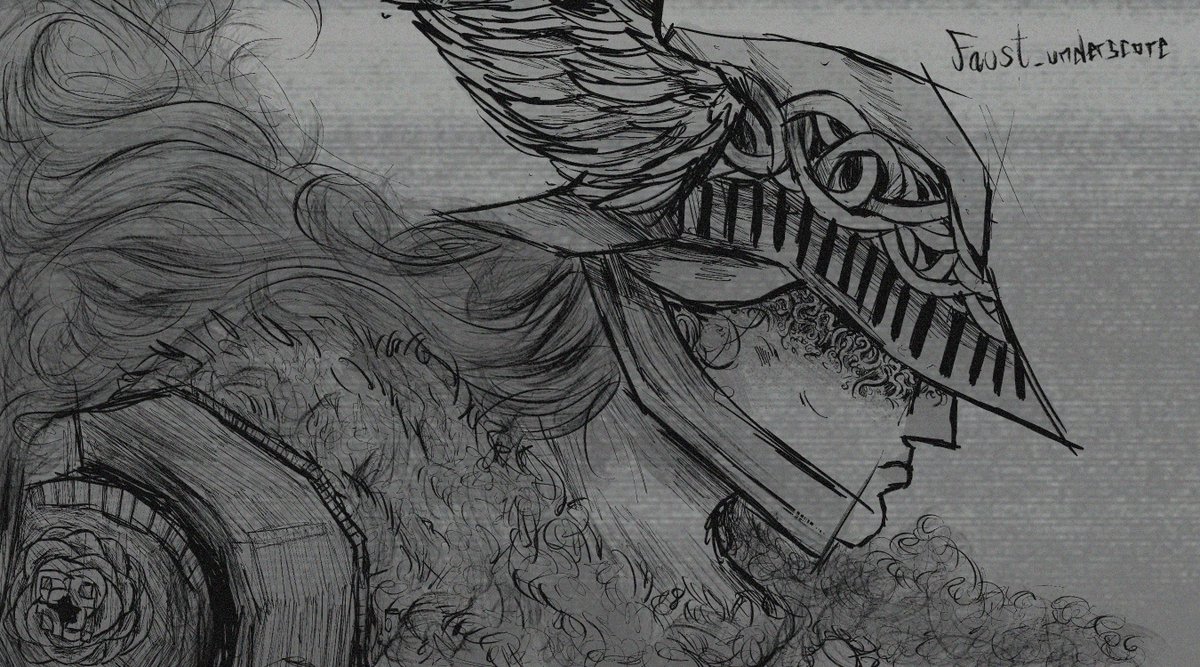 Faust_underscor's tweet image. Malenia &amp;amp; Ranni
#EldenRing #EldenRingArt