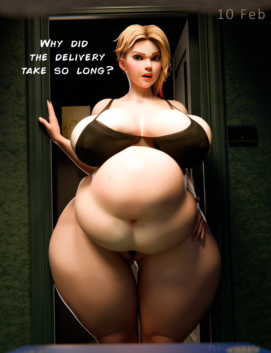 Gwen from cute to fat pt 1 and pt2!
pt3 soon on my patreon and part 4 in work right now!
As you can see im back haha