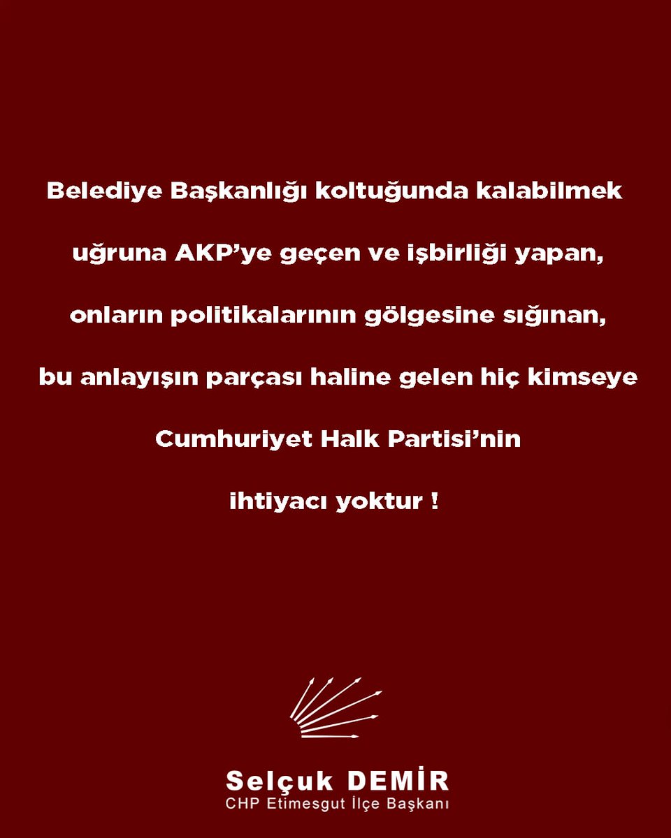 CHP Etimesgut İlçe Başkanlığı (@chpetimesgutt) on Twitter photo 