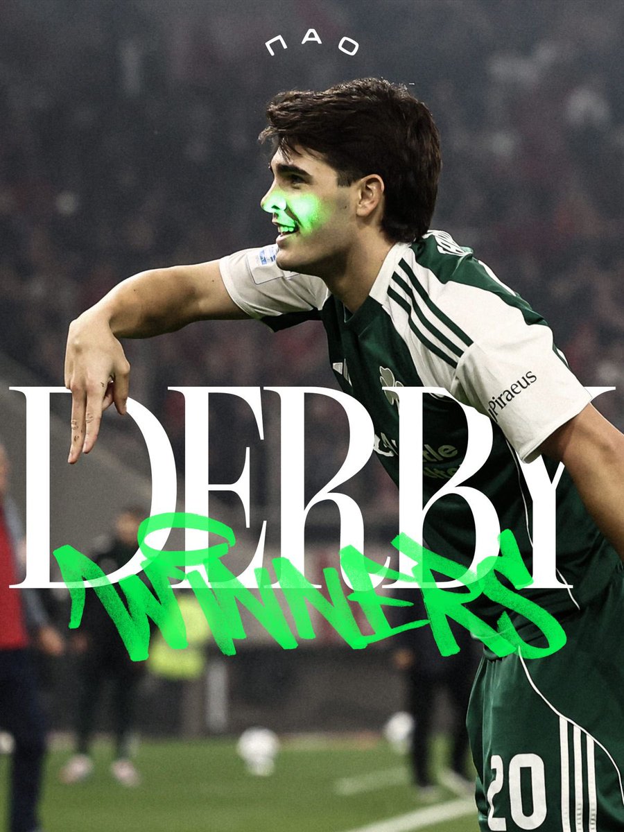 The Eternal Derby is ours ☘️
#Panathinaikos #PAOFC