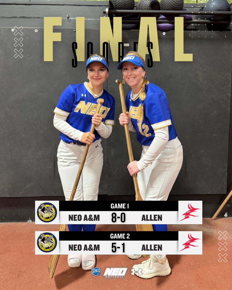 Another sweep for our first road trip of the year ⚔️ 

ROW NORSE ROW 🥎⚔️