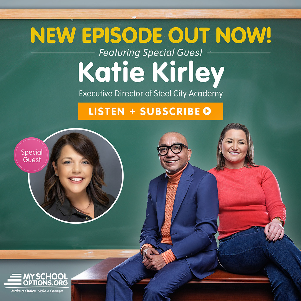 KTKirley's tweet photo. Grateful to join Education Matters by @MySchoolOptions with Cesar Roman &amp; Sarah Milligan 🎙️ We reflected on my journey to Gary, IN, what it takes to build strong schools, and why showing up for students, families, and community matters most.
🎧 Listen: https://t.co/hc0ED5VlJH https://t.co/MLFiDOKHF7