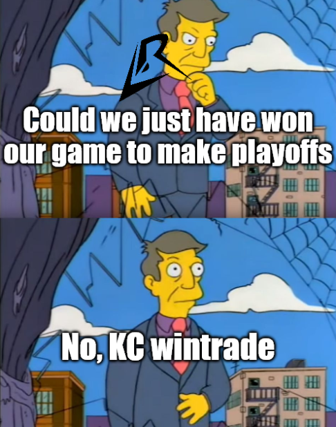 der_felix_s's tweet image. Get 5k gold lead, throw, get soul, throw again, blame KC