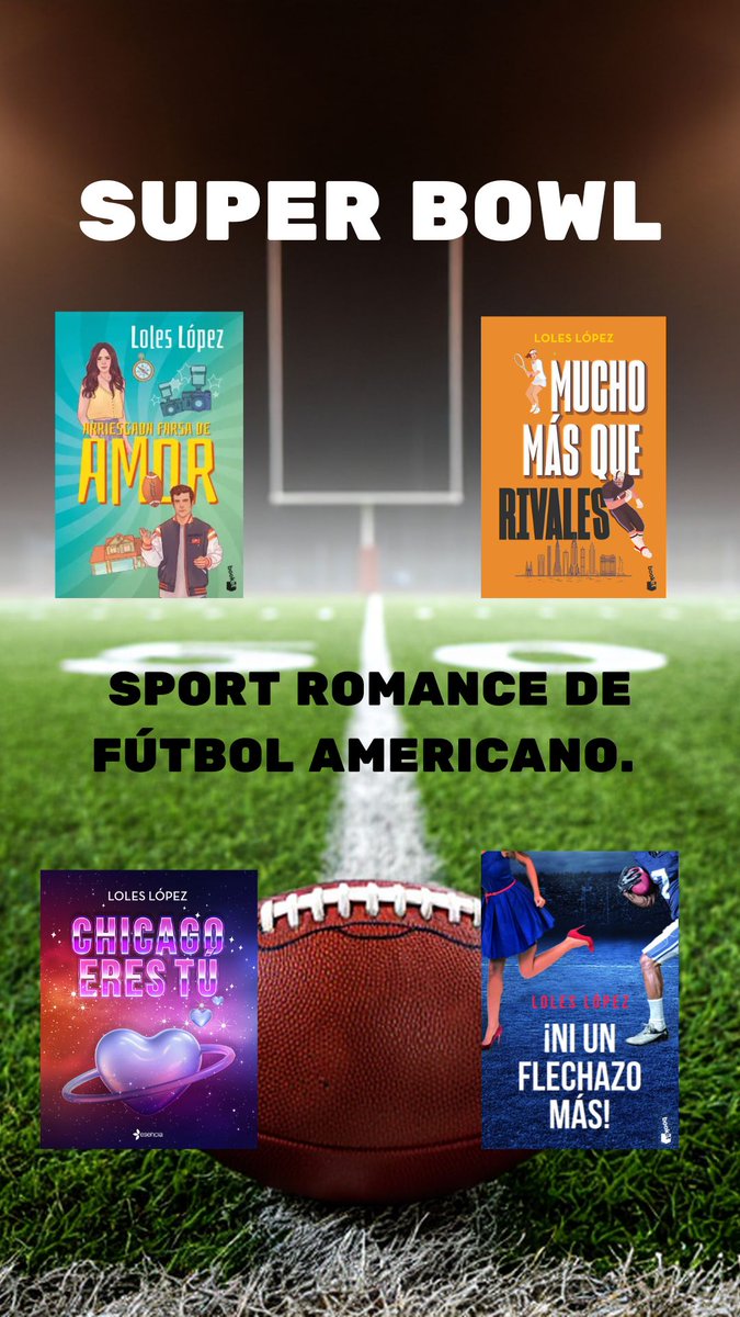 #SuperBowl #SportRomance #libros
