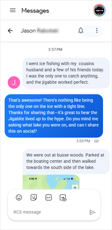 PANFISHPRO's tweet photo. This text came to us only minutes ago.

#Panfishpro #Jigabite #CatchMoreFish #RiggedJigs #BusseWoods #ChicagoFishing #CookCountyOutdoors #MadeInUSA https://t.co/fBErtQeZ2K