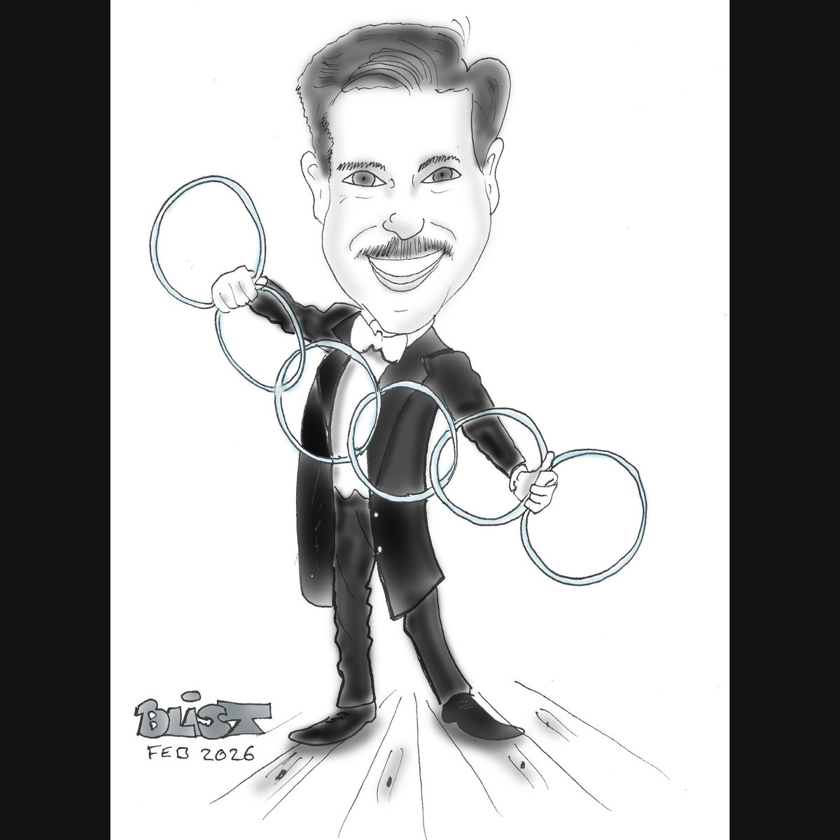 BLIST_cartoons's tweet image. Sheffield magician, Luke Robson 
@MagicianPodcast @MagicCircleHQ #magician #magic