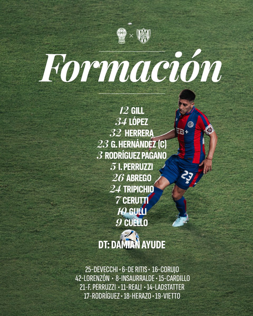 #JuegaHuracán ⏰️ 

Equipos confirmados ✅️ 

Vamos Globo 🎈

Viví el clásico por <a href="/HablaHuracan/">Habla Huracán</a> 👇🏾

youtube.com/live/aiOldu2it…

#Huracán - #SanLorenzo