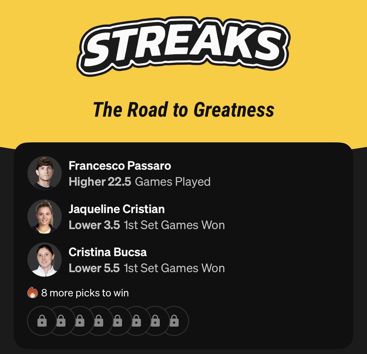 KeeyeLocks's tweet photo. 🚨Pick3 is in and locked🔒 
#UnderdogStreaks 
#LockIn #LetsKeepItGoing https://t.co/FRBxUeWH3X