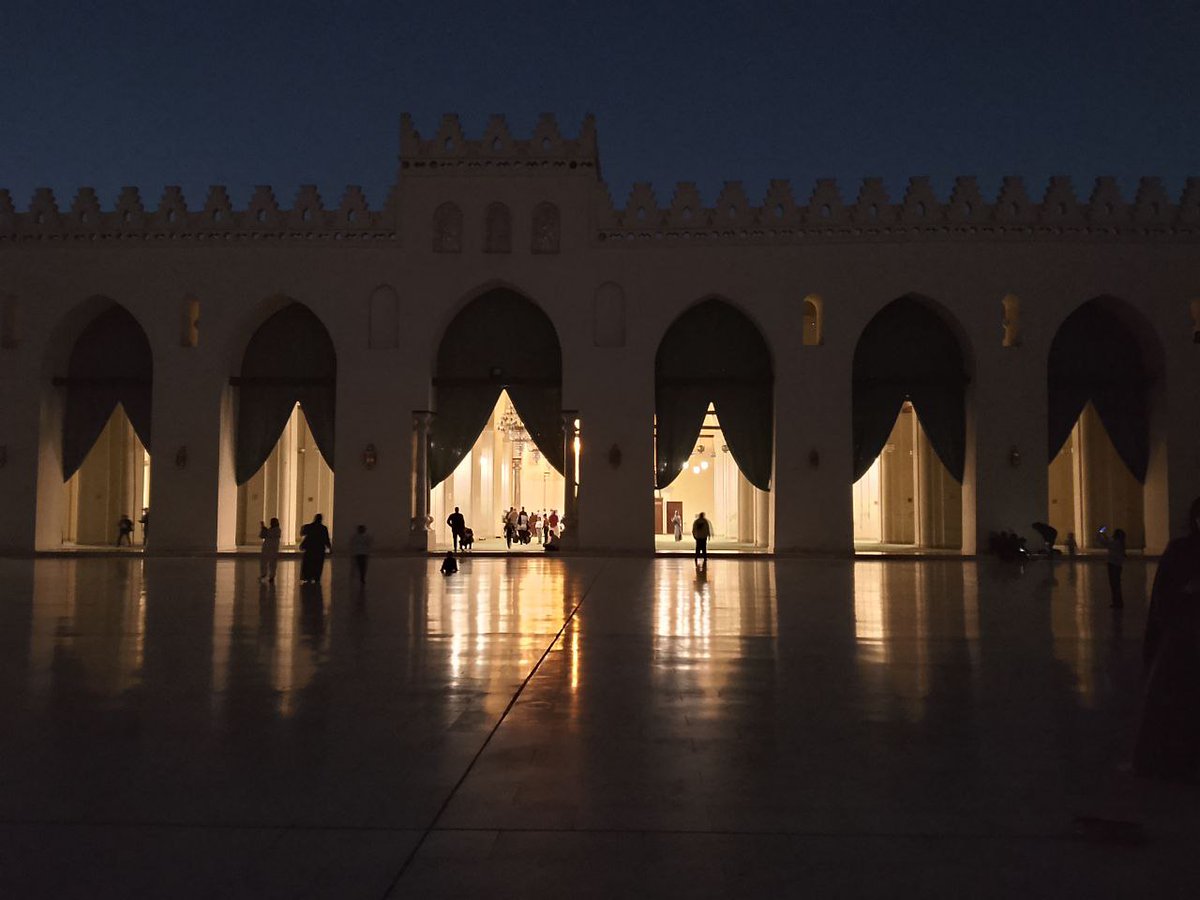 MayarMohamed3_'s tweet image. المسجد دا ساحر والله "